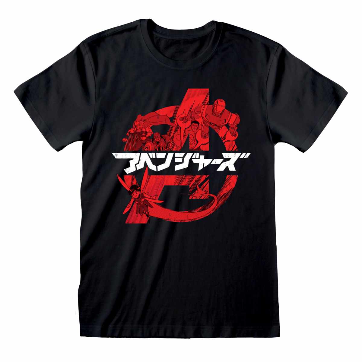 AVENGERS - ANIME LOGO - T-SHIRT