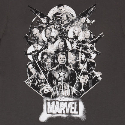 Marvel Comics - Full Team - T-Shirt Navy