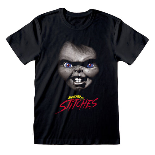 CHILDS PLAY - SNITCHES GET STITCHES - T-SHIRT