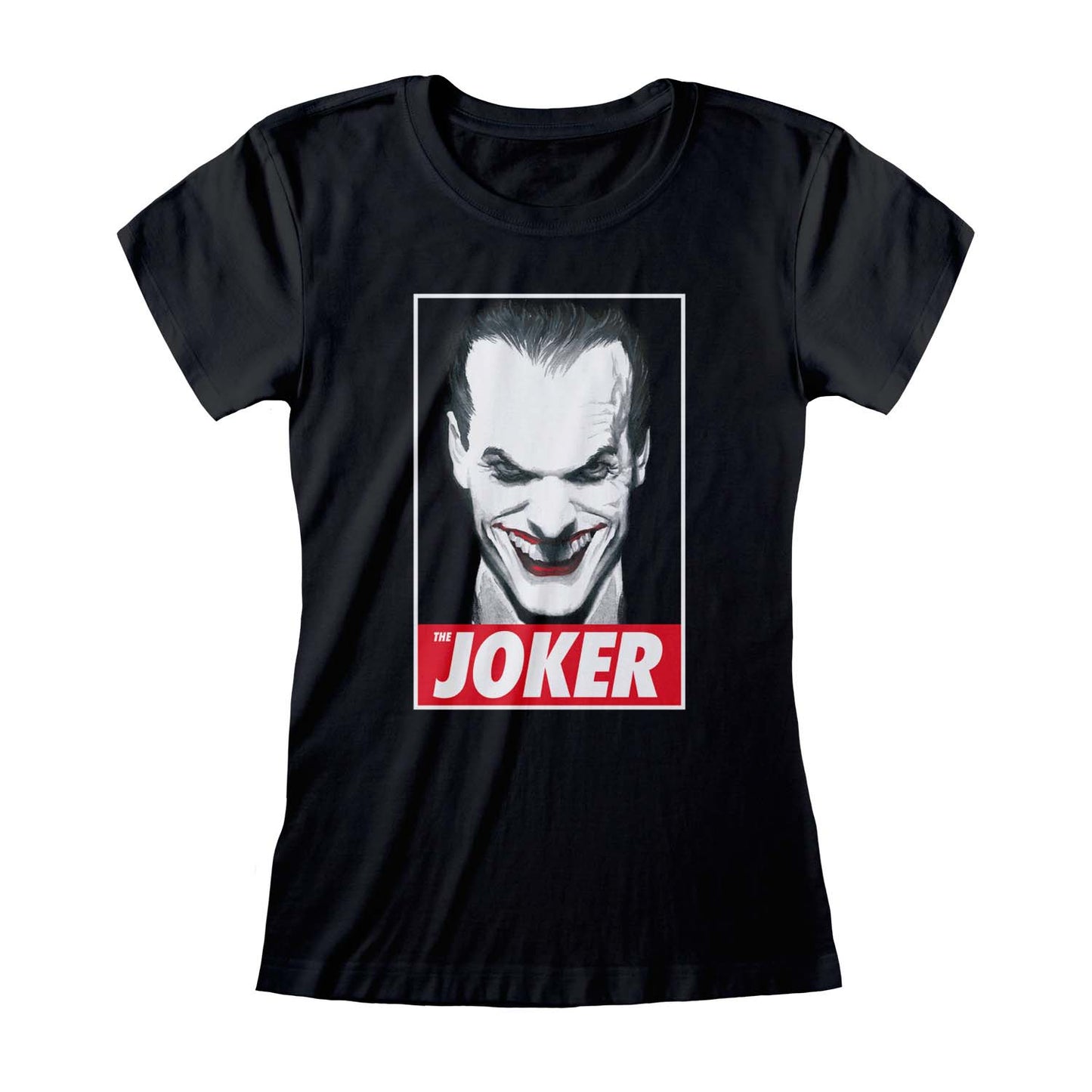 BATMAN - THE JOKER - FITTED T-SHIRT