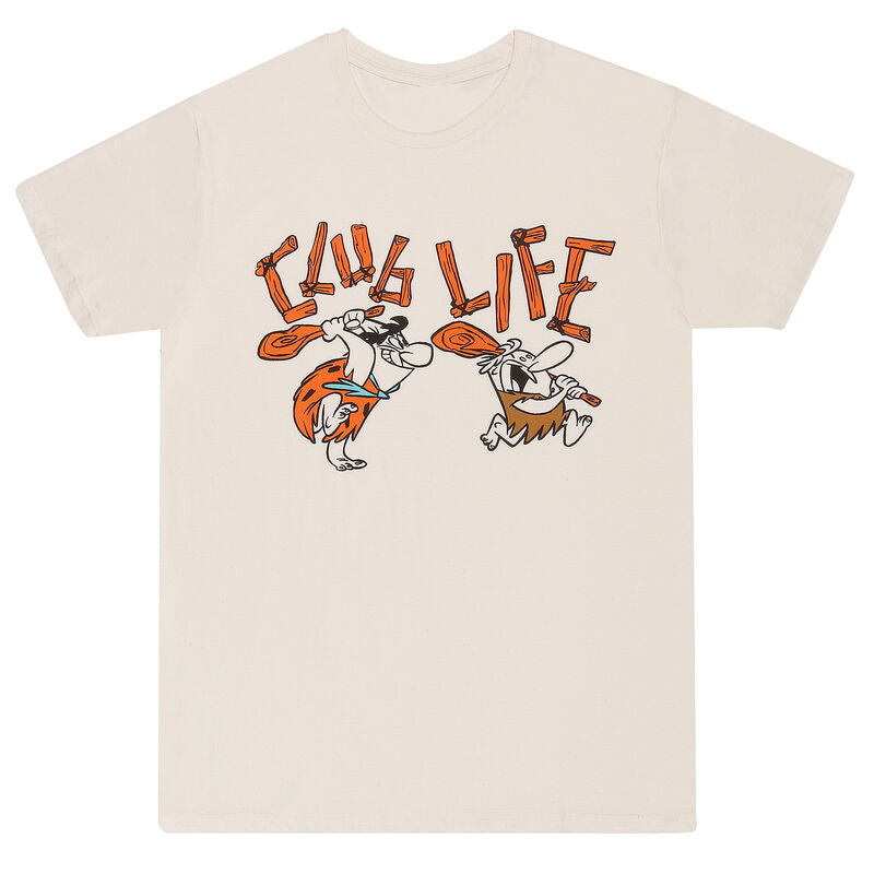 The Flintstones - Club Life - T-Shirt Natural