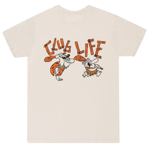 The Flintstones - Club Life - T-shirt Natural