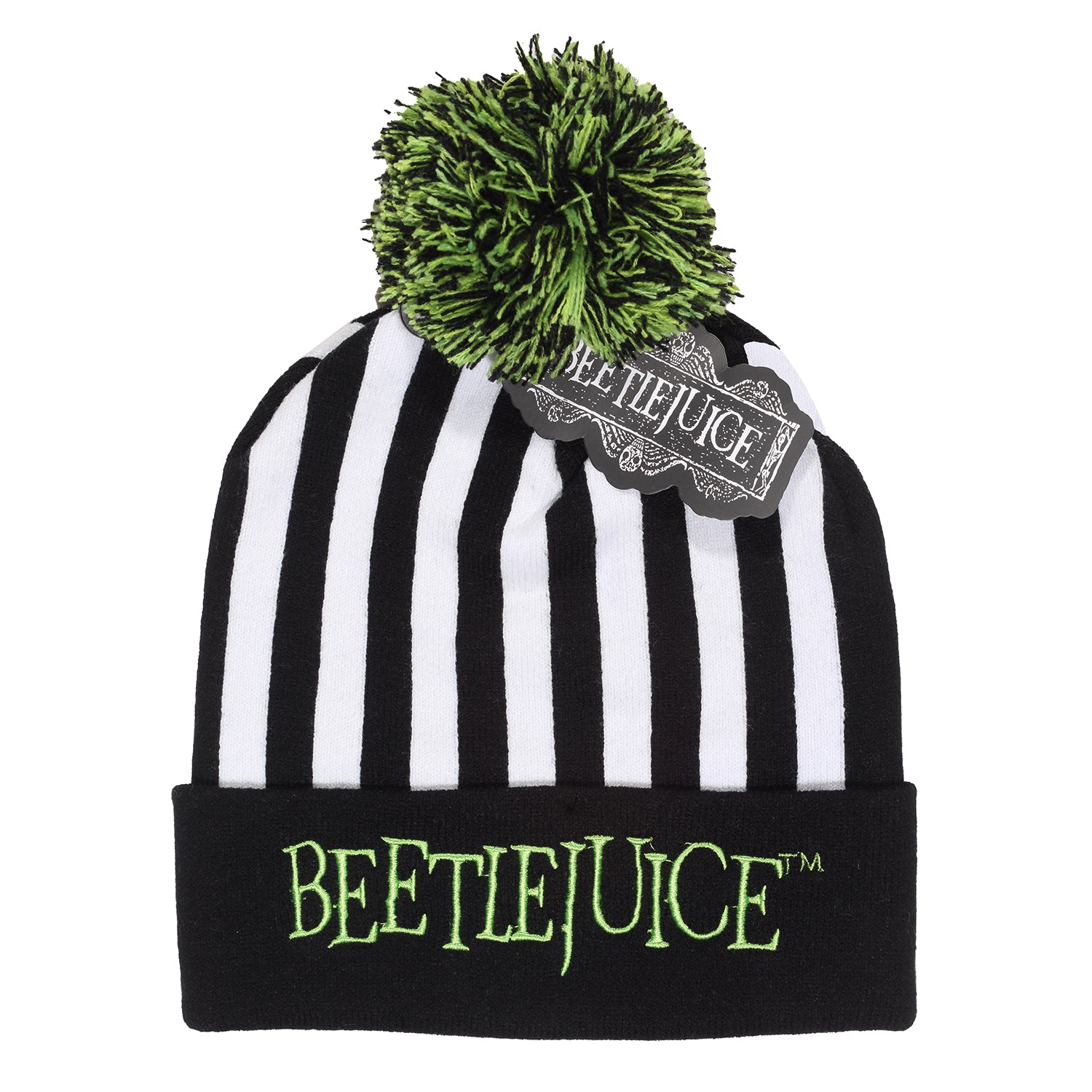 BEETLEJUICE - STRIPE BEANIE - BEANIE