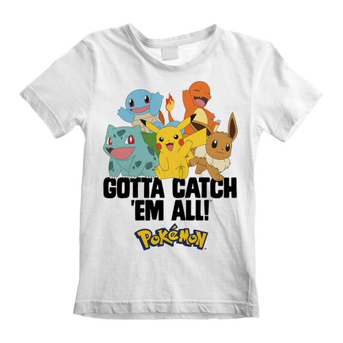 Pokémon - tengo que atraparlos a todos - Camiseta para niños White