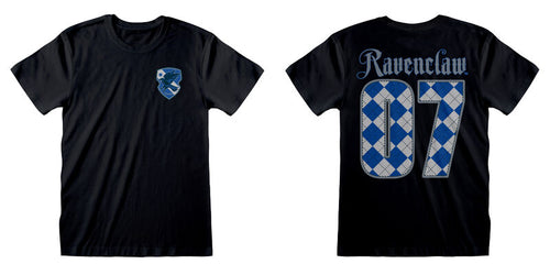 Harry Potter - Quidditch Ravenclaw 07 - T -Shirt Schwarz