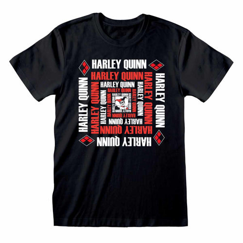 BATMAN - SQUARE HARLEY - T-SHIRT