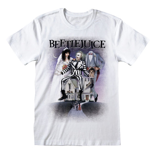 Beetlejuice - Affiche blanche - T-shirt