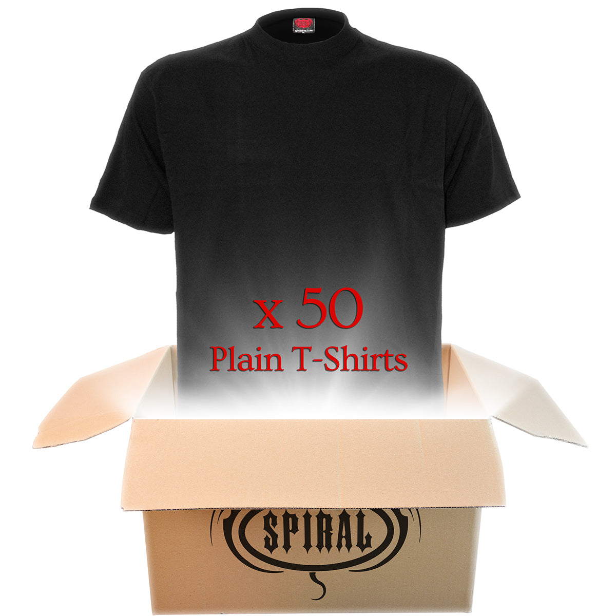 SPIRAL - CLEARANCE BUNDLE BOX - ASSORTED PLAIN GARMENTS