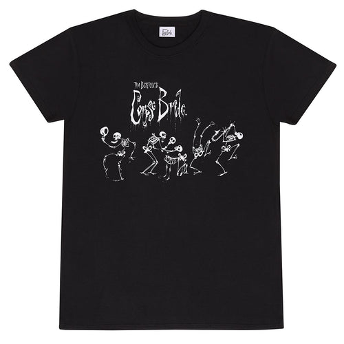 CORPSE BRIDE - SKELETON BAND - T-SHIRT