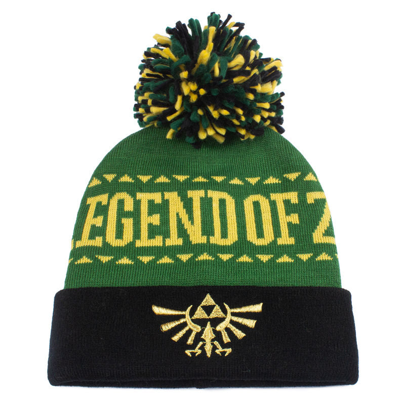 Nintendo Legend Of Zelda - Logo - Beanie Pom