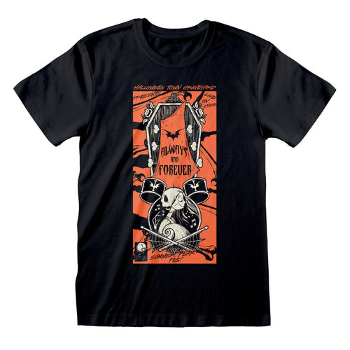 Cauchemar avant Noël - toujours et pour toujours - T-shirt noir