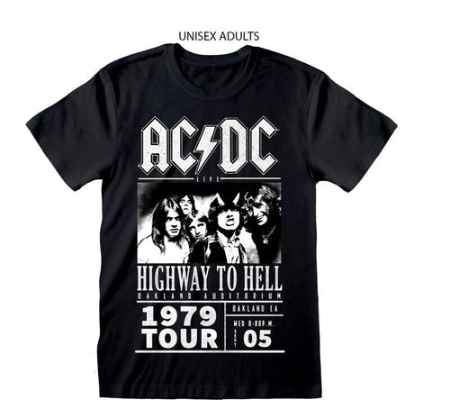 AC/DC - HIGHWAY TO HELL 1979 TOUR - T-SHIRT