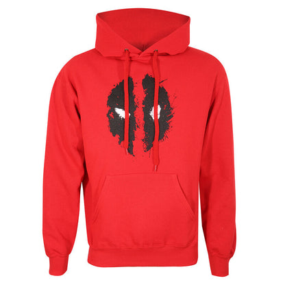 Deadpool - Mask Splatter - Hoodie Red