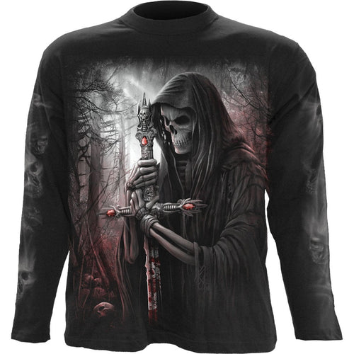 Soul Searcher - T -shirt di Longsleeve nero