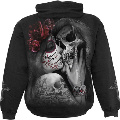 DEAD KISS - Hoody Black - Spiral USA
