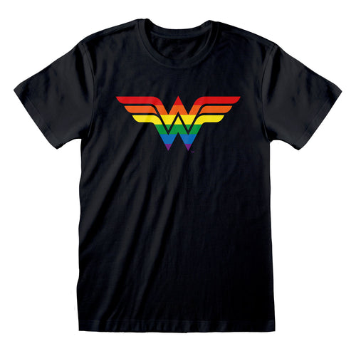 WONDER WOMAN - LOGO PRIDE - T-SHIRT