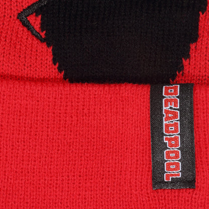 DEADPOOL - FACE - BEANIE POM