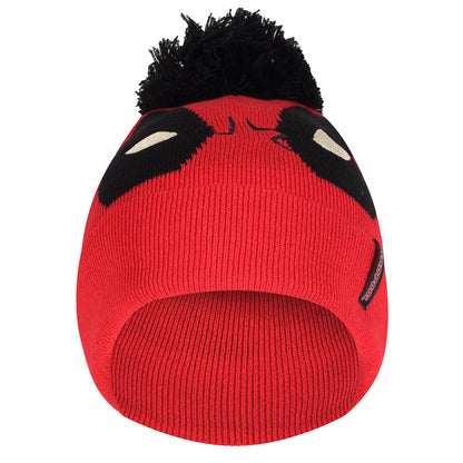 DEADPOOL - FACE - BEANIE POM