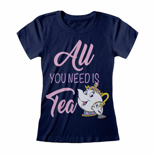 BEAUTY AND THE BEAST - ALL YOU NEED IS TEA - T-SHIRT