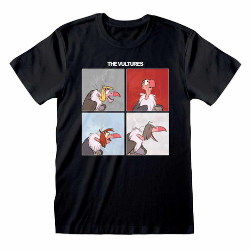 JUNGLE BOOK - THE VULTURES SQUARES - T-SHIRT