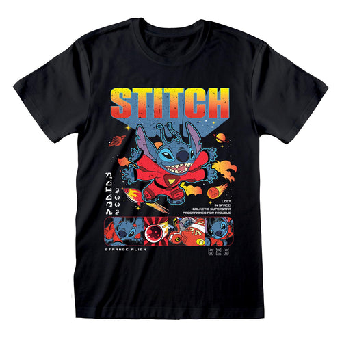 LILO AND STITCH - STITCH IN SPACE - T-SHIRT