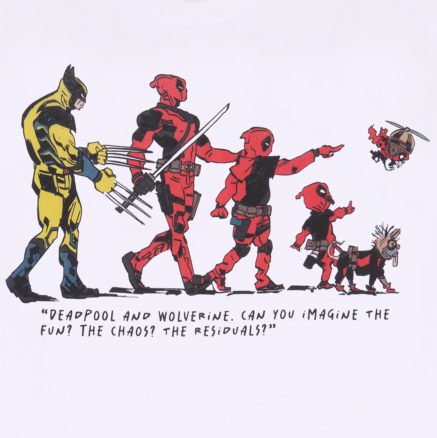 DEADPOOL - CAN YOU IMAGINE - T-SHIRT