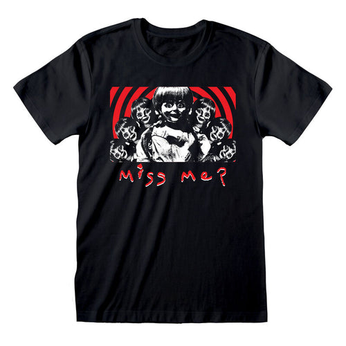 Annabelle - vermisse mich - T -Shirt schwarz