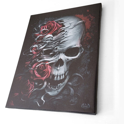 SPIRAL - SKULLS N' ROSES - CANVAS POSTER 25X19CM