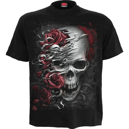 SPIRAL - SKULLS N' ROSES - T-SHIRT BLACK