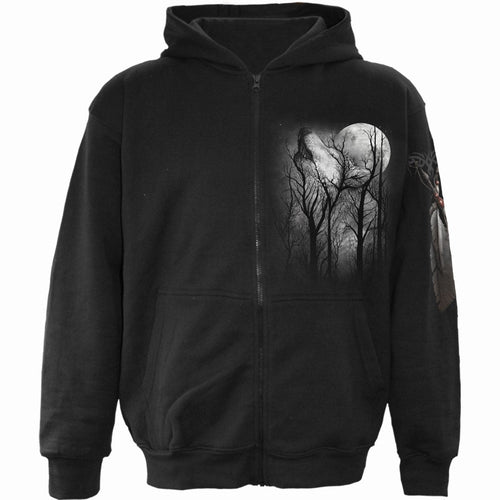 SPIRAL - FOREST WOLF - FULL ZIP HOODIE