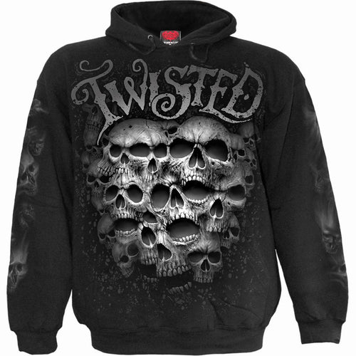 Twisted Skulls - Bluza Black