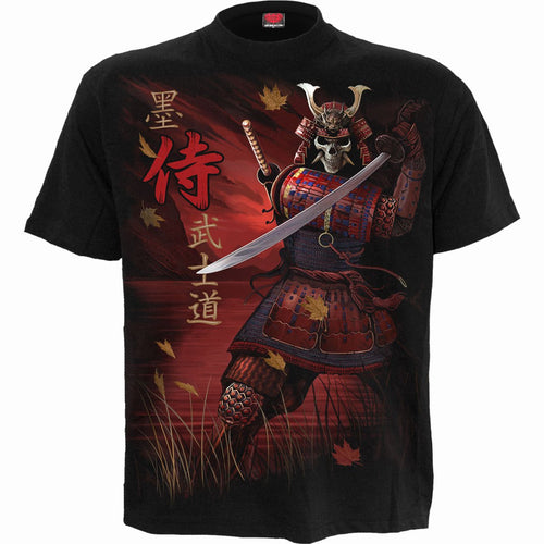 Samurai - T -shirt czarny