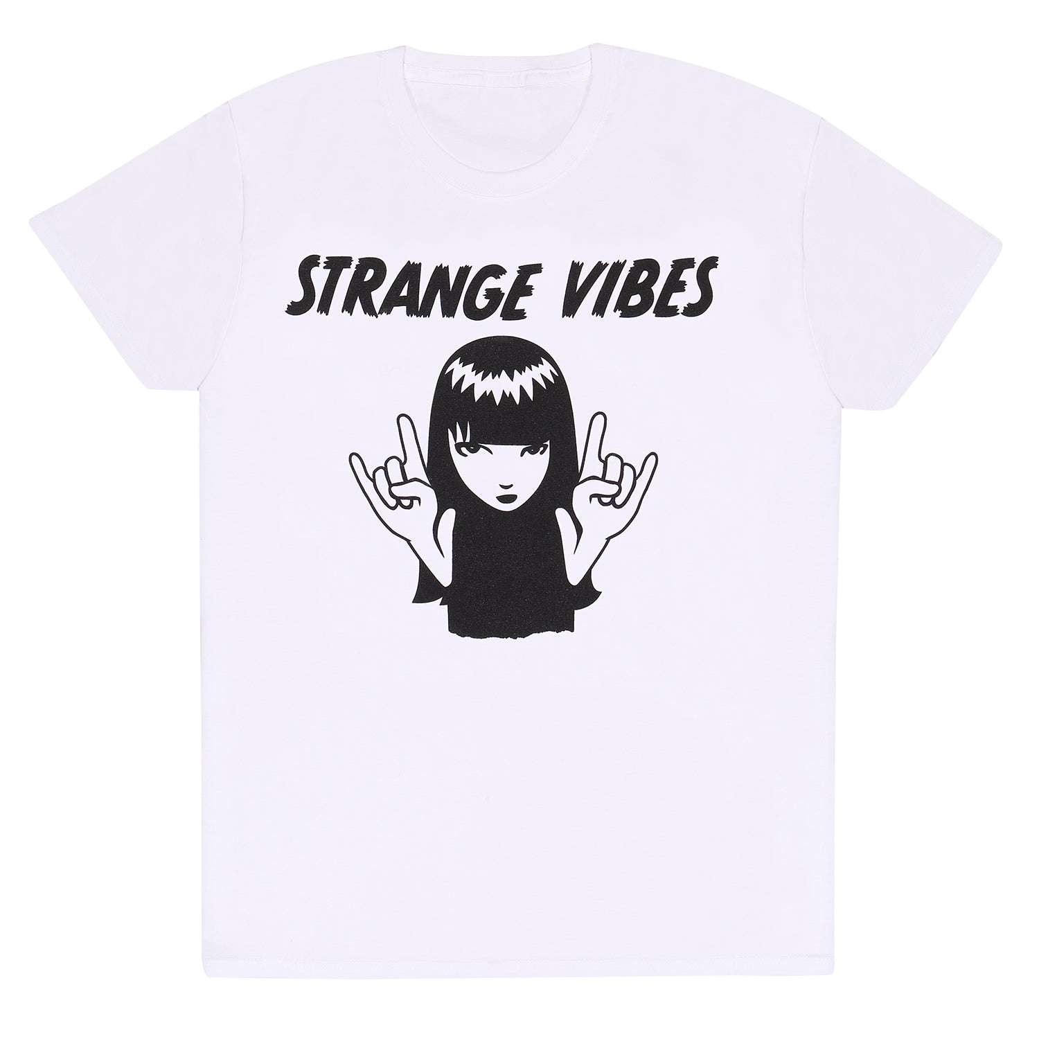 Emily The Strange - Strange Vibes - T-Shirt White