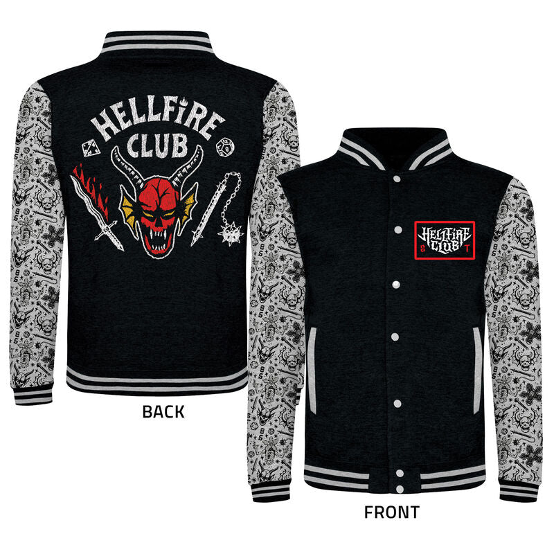 Stranger Things - Hellfire Club - Super Heores Collection - Varsity Jacket