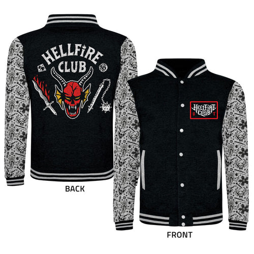 Fremde Things - Hellfire Club - Super Heores -Kollektion - Varsity Jacke