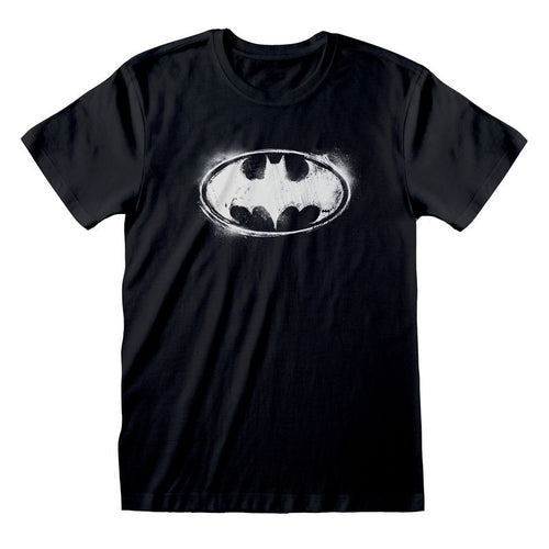 DC Batman - Distressed Mono Logo - T -Shirt