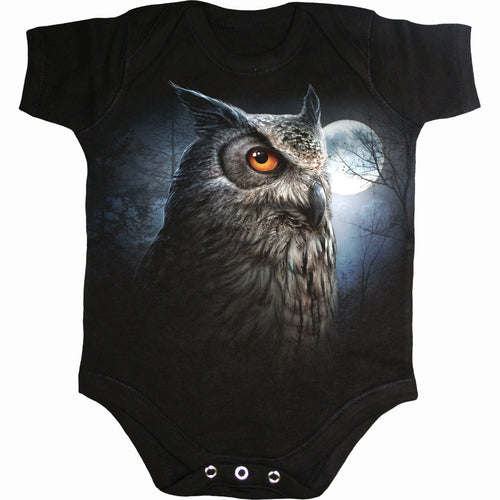 Night Wise - Baby Sleepsuit negro