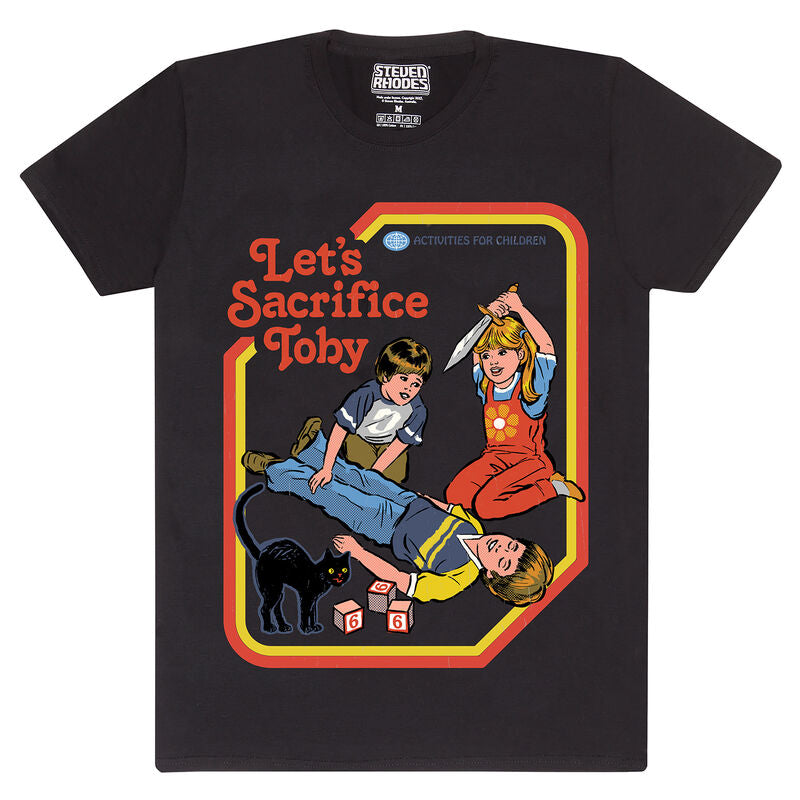 Steven Rhodes - Lets Sacrifice Toby - T-Shirt Black