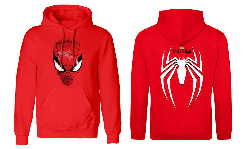 Spider-Man Video Game - Spider Crest (Front & Back Print) - Hoodie