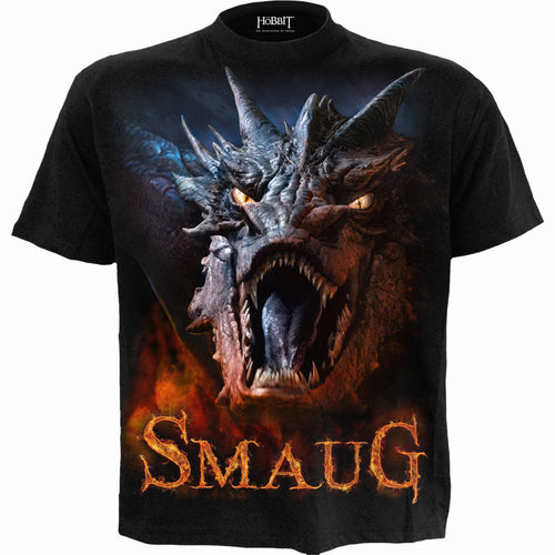 The Hobbit - Smaug - Camiseta Negra