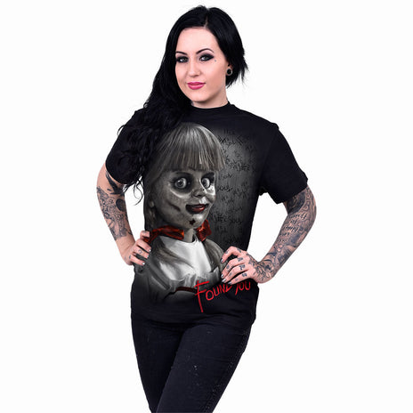 Annabelle - Ti ha trovato - T -Shirt Nero