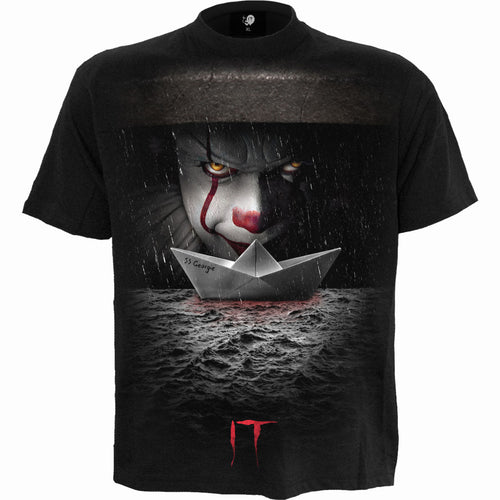 It - Drenaje pluvial - Camiseta Negra