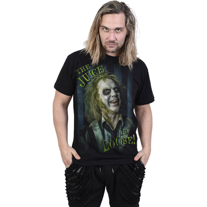 SPIRAL - BEETLEJUICE 2 - JUICE IS LOOSE - FRONT PRINT T-SHIRT