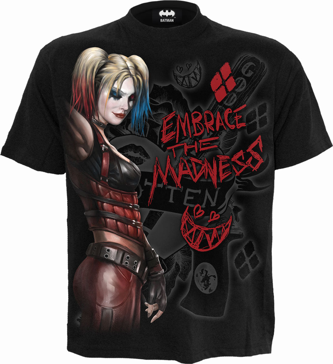 HARLEY QUINN - EMBRACE MADNESS - T-SHIRT