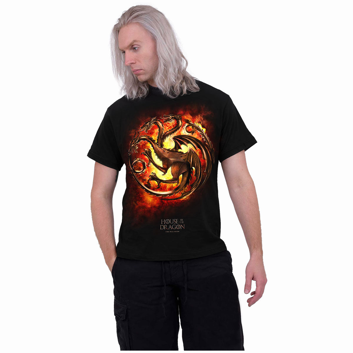 HOUSE OF DRAGONS - DRAGON FLAMES - T-SHIRT