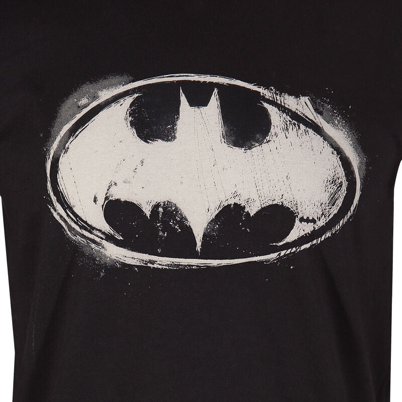 DC Batman - Distressed Mono Logo - T-Shirt