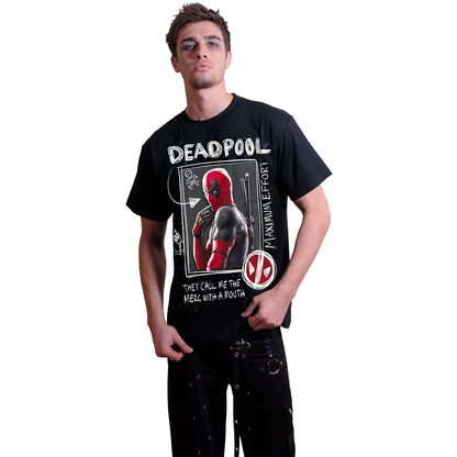 DEADPOOL - WOLVERINE SKETCHES - T-SHIRT