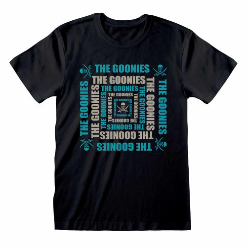 THE GOONIES - SQUARE NAMES - T-SHIRT