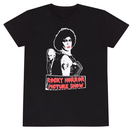 Rocky Horror - Frank N Furter - T -shirt czarny