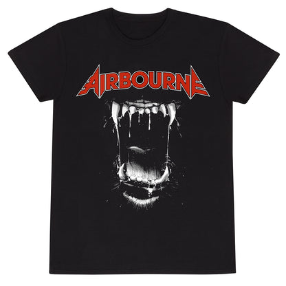 AIRBOURNE - BLACK DOG BARKING TRACKS - T-SHIRT